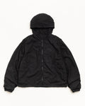 DOUBLE COTTON HOODED JACKET