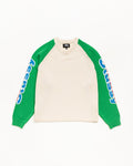 TWO TONE RAGLAN SWEATER