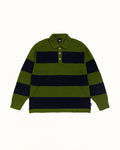 PIQUE KNIT STRIPE RUGBY