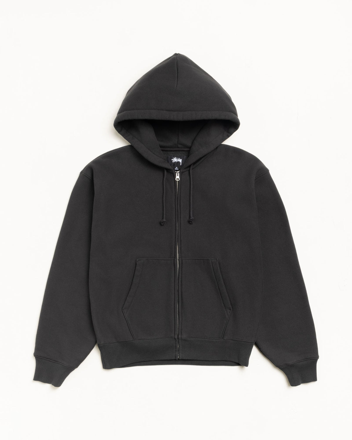 BASIC DIAMOND ZIP HOODIE