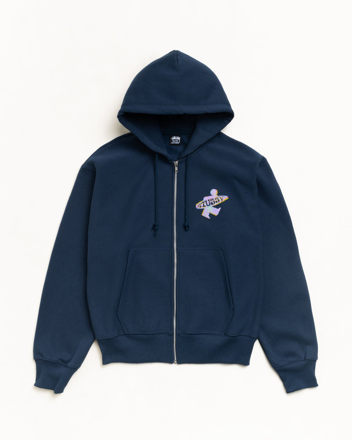 DOT SURF PUFF PRINT ZIP HOODIE